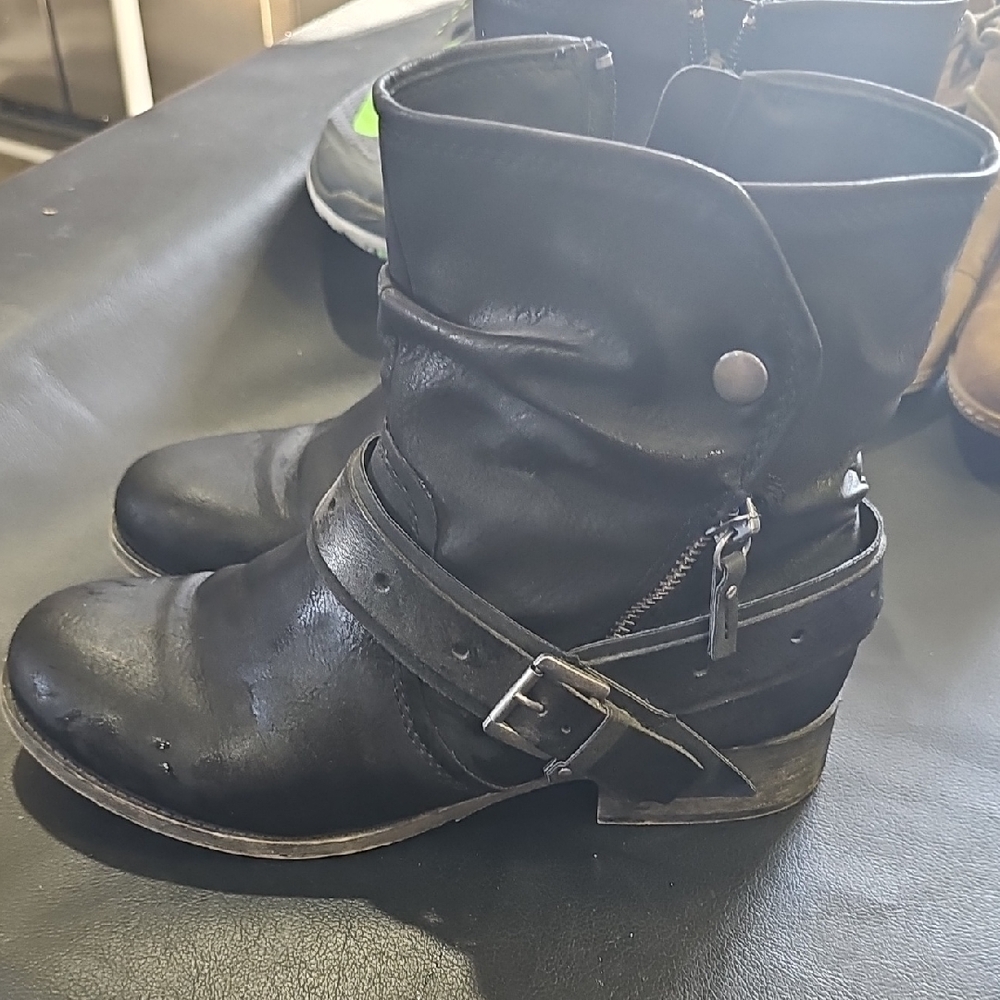 SO Black Combat & Moto Boots